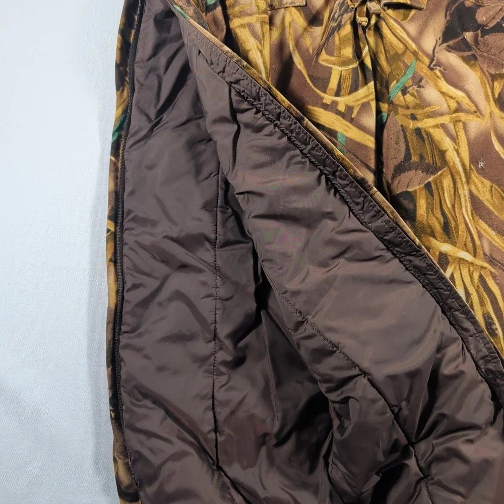 Walls Bib Overalls Mens M Brown Advantage Wetlands Camo Heritage Waterproof